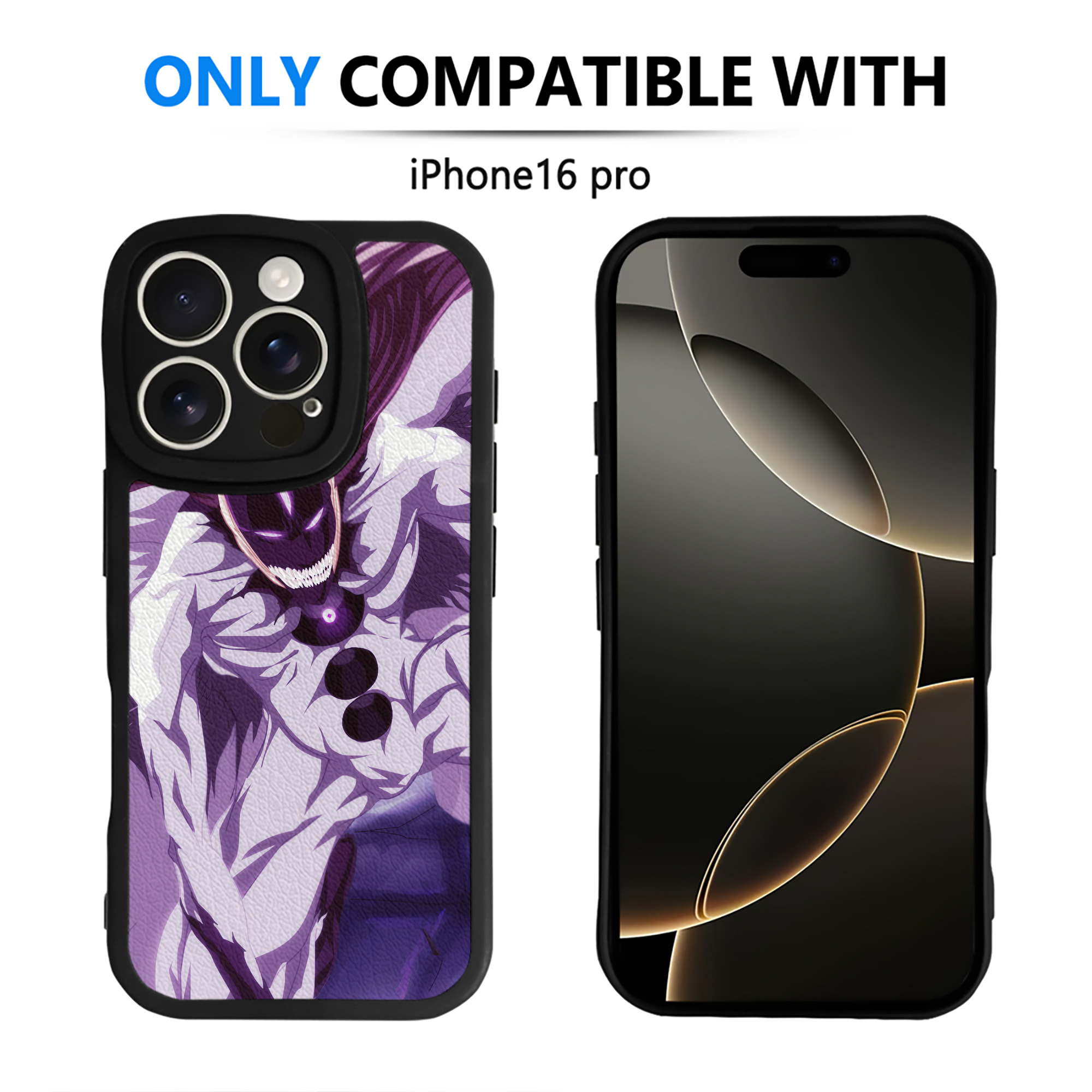 （画像用） ブリーチ BLEACH 【iPhone 16シリーズ対応】シリコンスマホケース（レザー調） 材質：シリコン